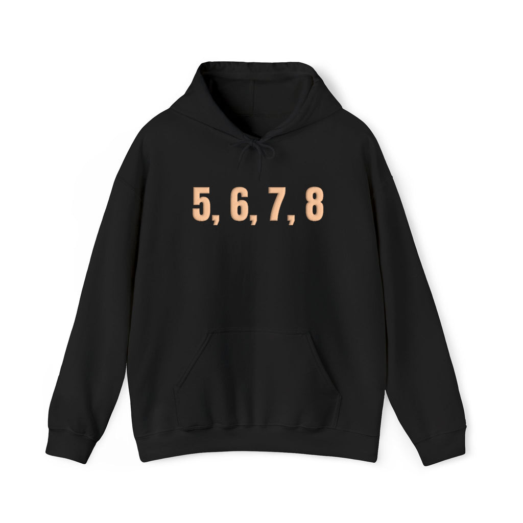 5, 6, 7, 8 Puff Hoodie