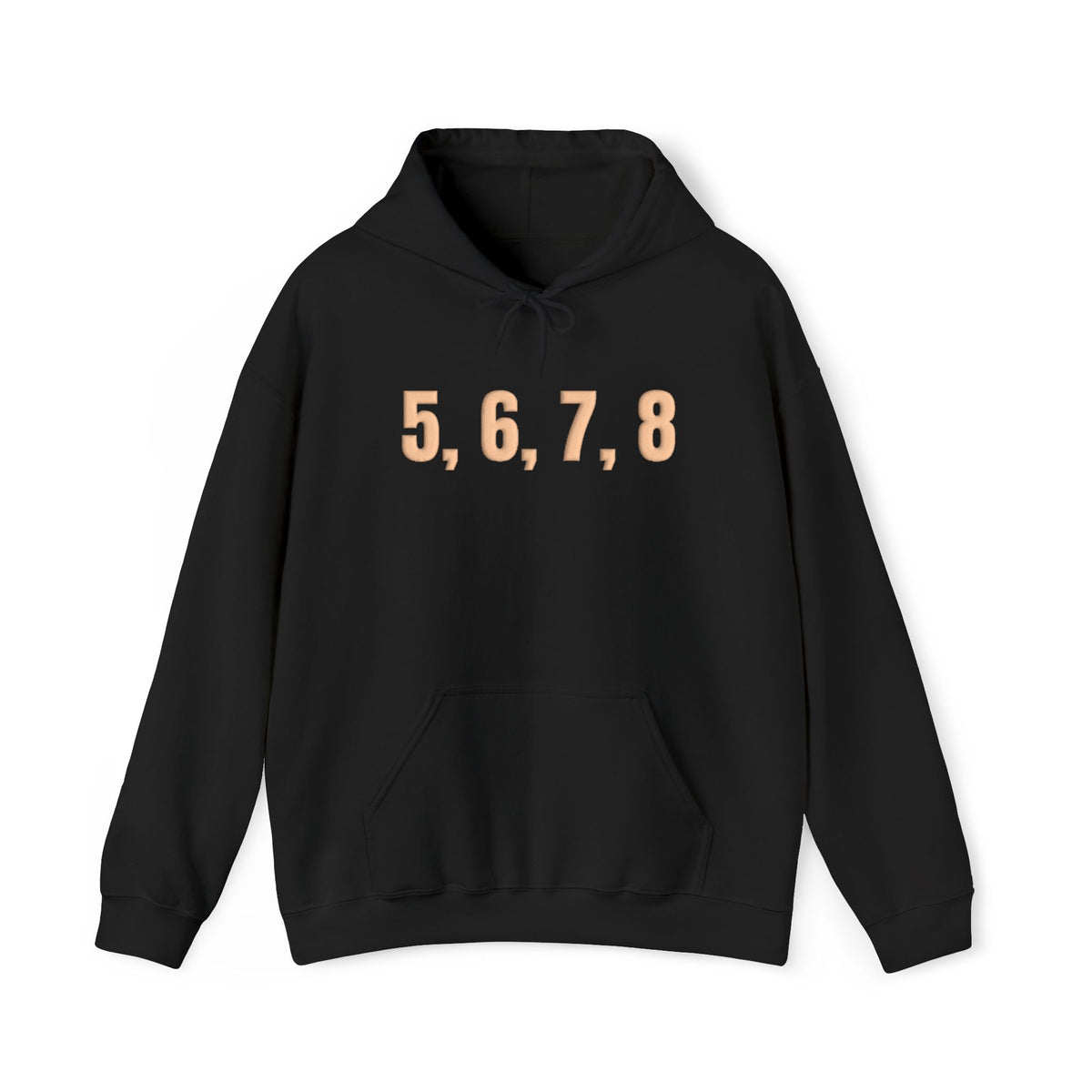 5, 6, 7, 8 Puff Hoodie