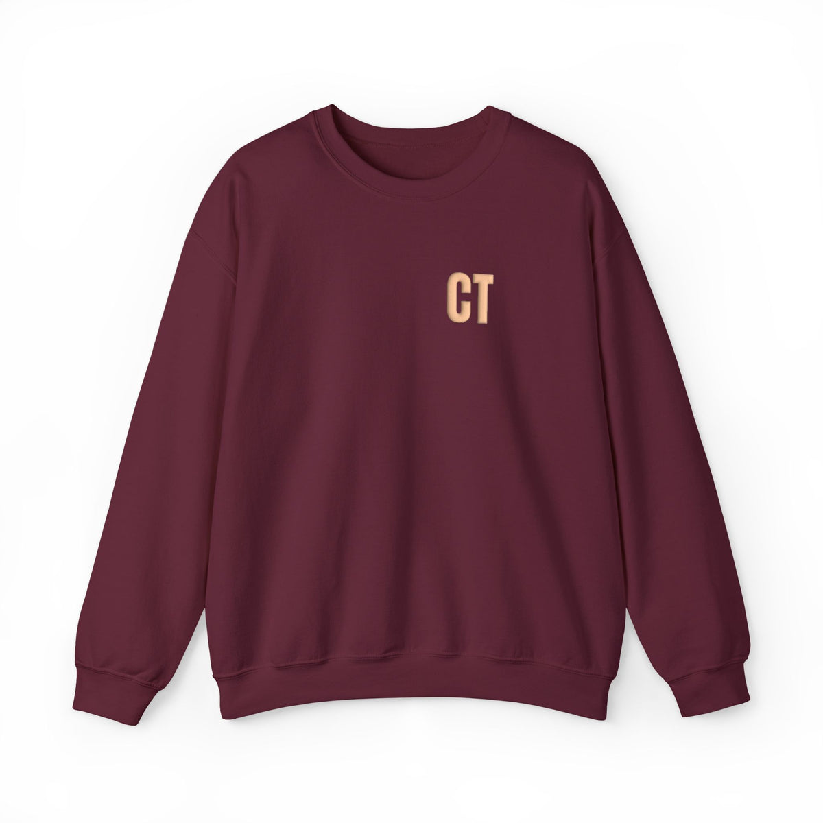 CT Monogram Puff Crewneck