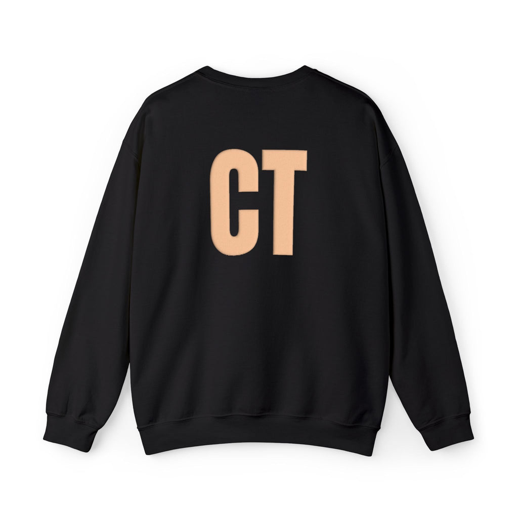 CT Monogram Puff Crewneck