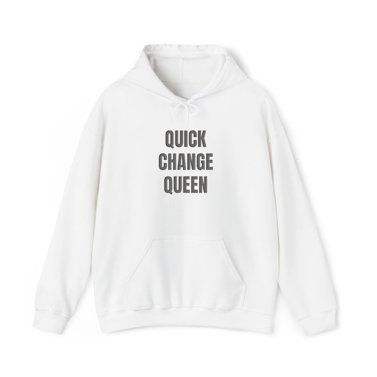 Quick Change Queen Puff Hoodie