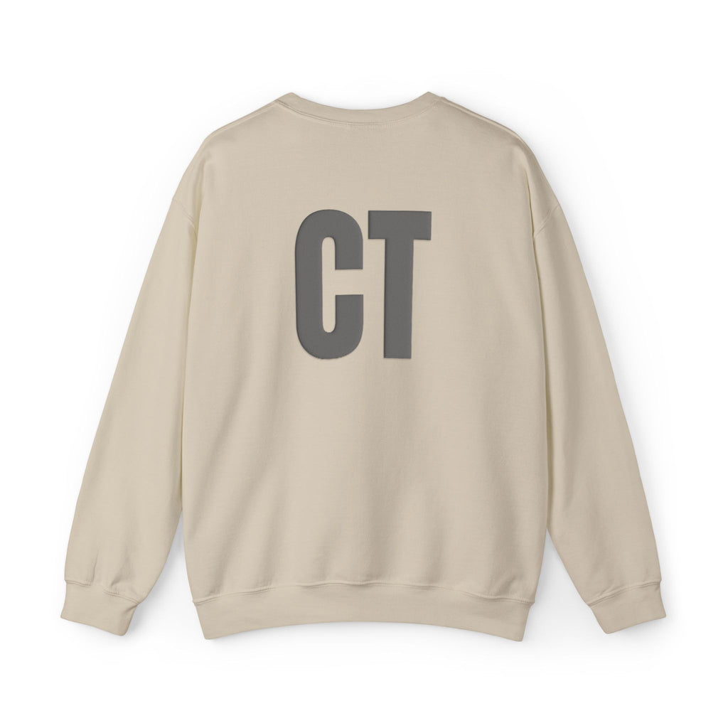 CT Monogram Puff Crewneck