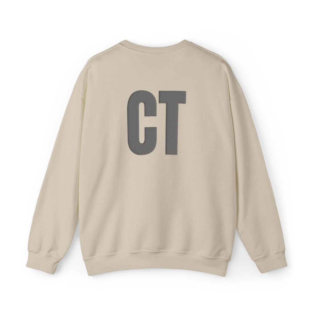 CT Monogram Puff Crewneck