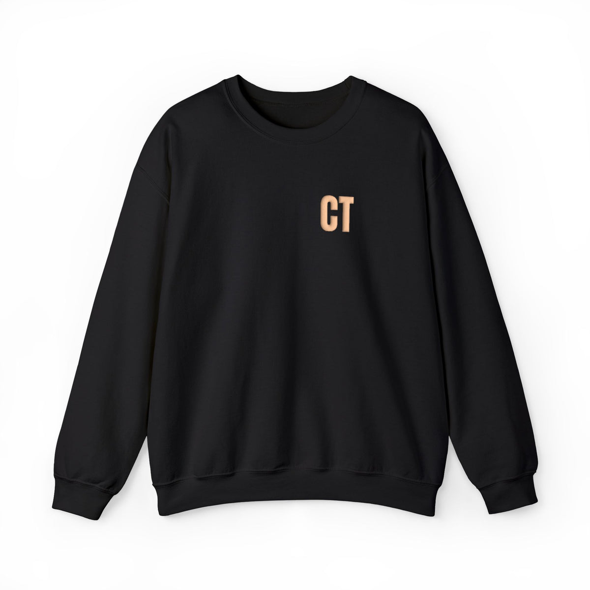 CT Monogram Puff Crewneck