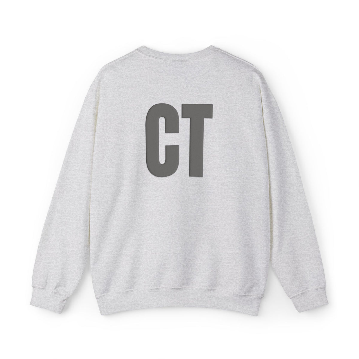 CT Monogram Puff Crewneck