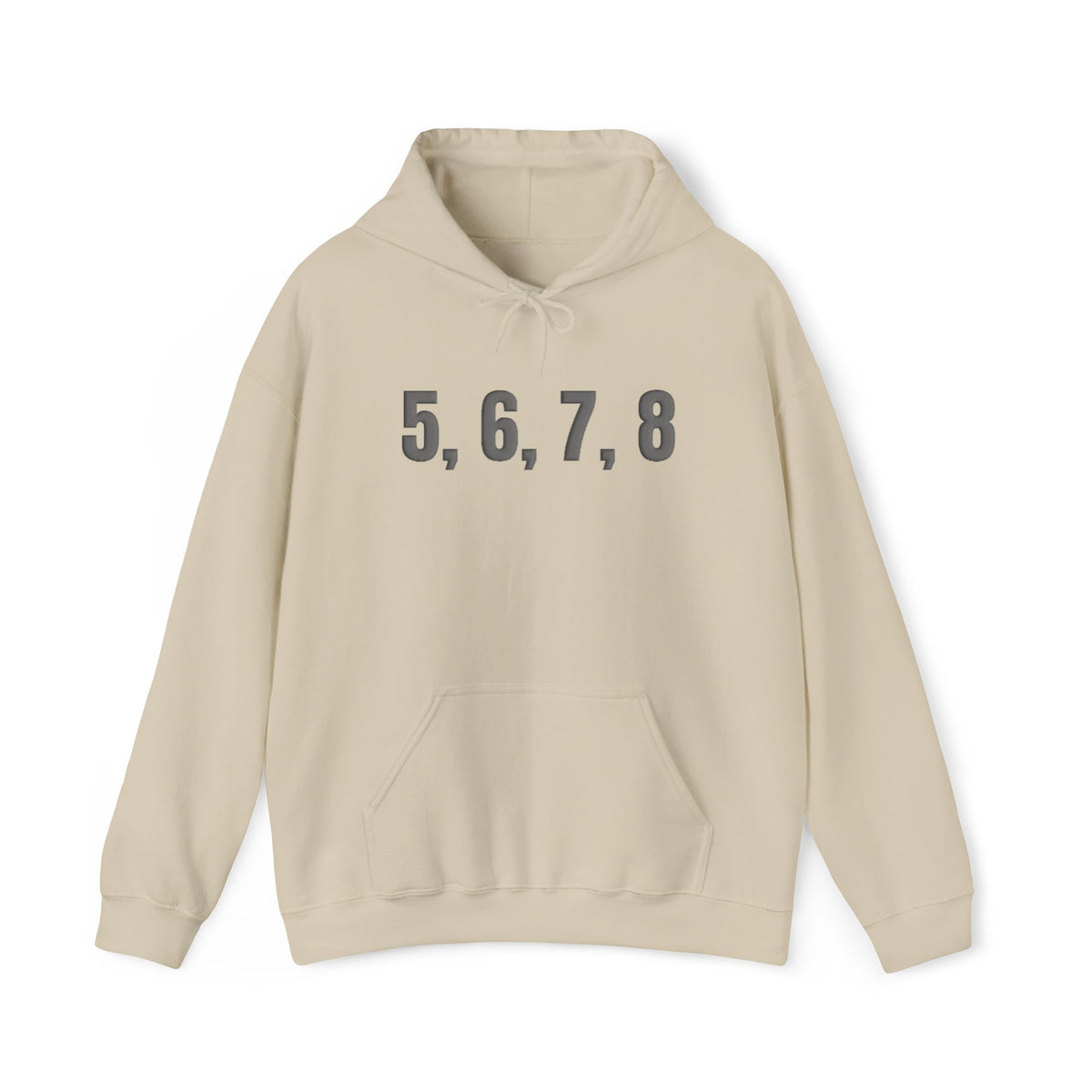5, 6, 7, 8 Puff Hoodie