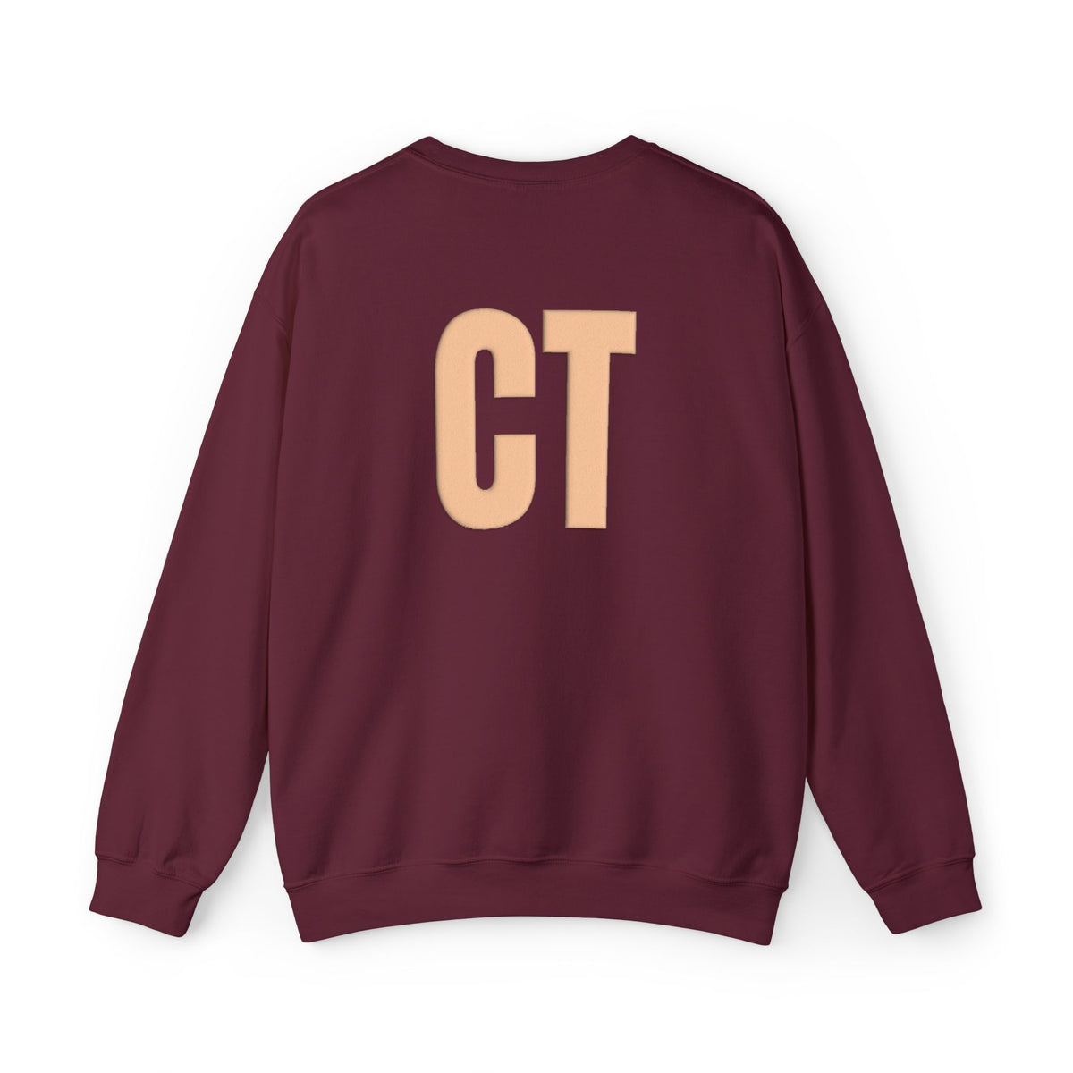 CT Monogram Puff Crewneck