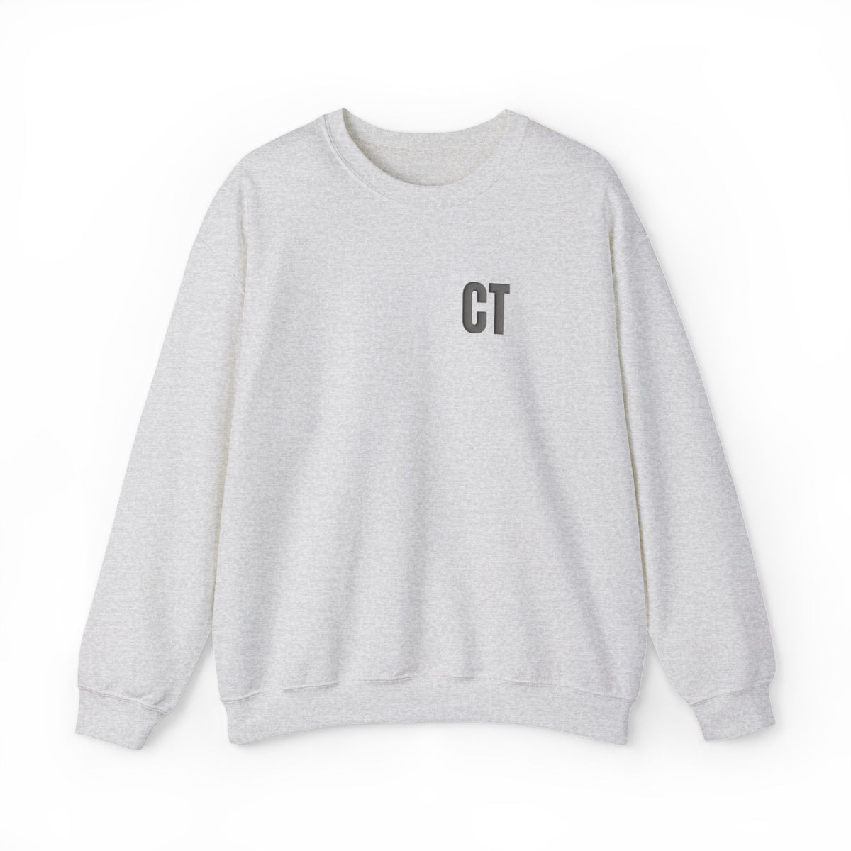 CT Monogram Puff Crewneck